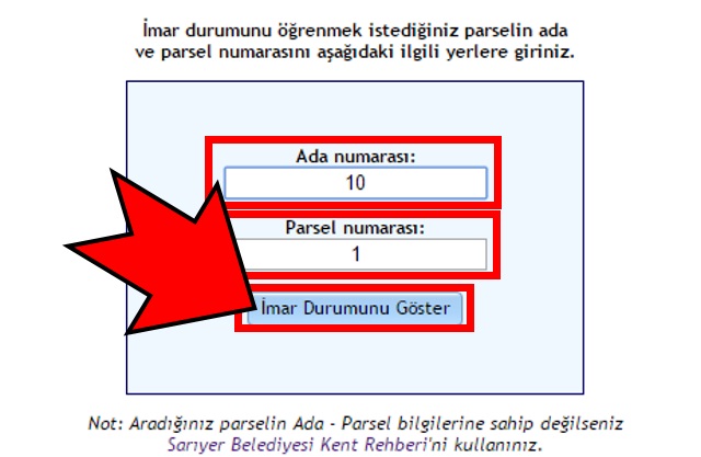 Sarıyer İmar Durumu Sorgulama Nasıl Yapılır?