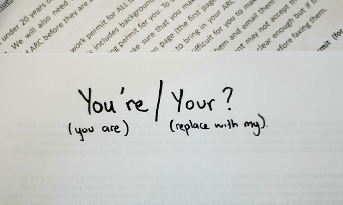 You’re ve Your Kullanımı