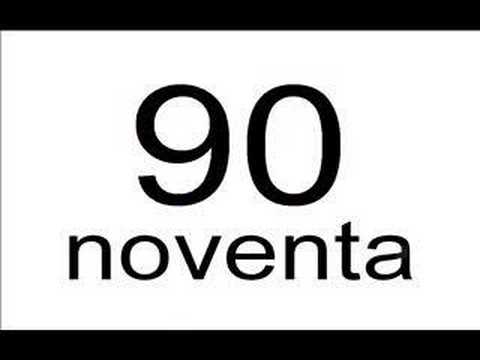 İspanyolca 40’dan 100’e Kadar Saymak
